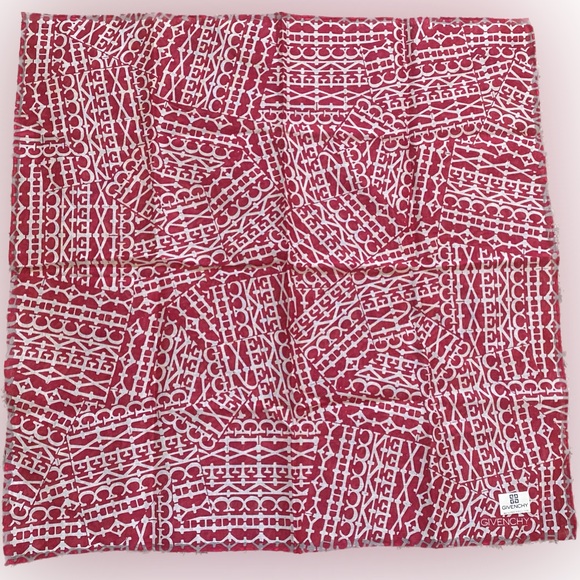 Givenchy Handkerchief Pocket Square/Bag Accent/Hair Accessory - NEW - Picture 3 of 8